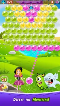 Bubble Shooter Magic - Bubble Witch Games Screen Shot 1