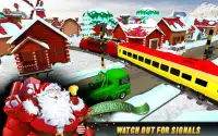 क्रिसमस ट्रेन सिम्युलेटर 2017 Screen Shot 2