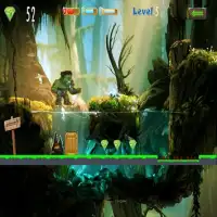 The Incredible Green Monster Screen Shot 1