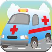 Ambulance Kid Games Match Race