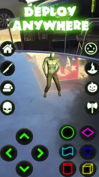 Green Alien Zombie Dance Challenge Ar - Augmented Screen Shot 2