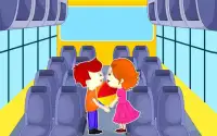 Kissing Game-Kids Bus Fun Screen Shot 3