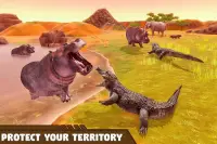 Crocodile Family Simulator Games 2021 Screen Shot 3