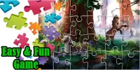 Jigsaw Puzzle Stable Horse Game Screen Shot 0