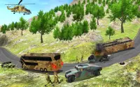 陸軍バス運転シミュレータ：陸軍バスゲーム Screen Shot 1