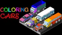 Coloring Cars (Truck & Bus) Screen Shot 1