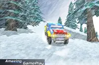 4x4 Winter Schnee Auto Rallye Rennen Screen Shot 9