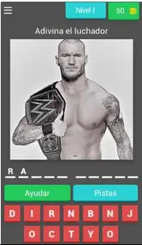 Adivina el luchador de WWE Screen Shot 0