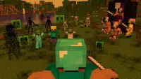 ज़ोंबी सर्वनाश Minecraft PE Screen Shot 0