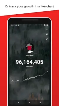 Realtime Subscriber Count Screen Shot 1