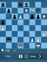 Kostenlose Schach PraxisPuzzle Screen Shot 2