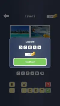 Guess the word 3! ~ 4 Pictures Screen Shot 1