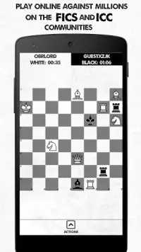 Noir Chess Free Tactic Trainer Screen Shot 1