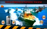 военный корабль битва - флотский атака 3D Screen Shot 3