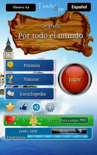 Geo quiz “Alrededor del mundo” Screen Shot 1