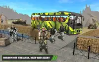 Army Bus Drive - US Military Coach Simulator 3D Screen Shot 2