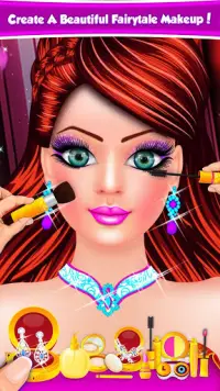 Fairy Doll - Fashion Salon Makeup Dress up Game Screen Shot 12