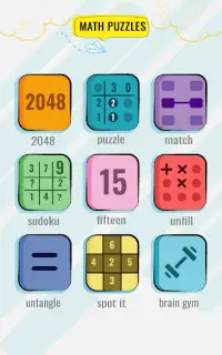 Math Puzzles Game & Math Games Screen Shot 0
