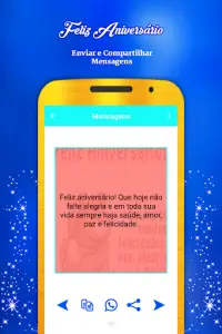 GIFs e Mensagem de Aniversario Screen Shot 6