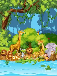 Animal Jigsaw - Puzzle Game Screen Shot 0