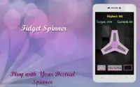 Fidget Spinner (시뮬레이터) Screen Shot 2