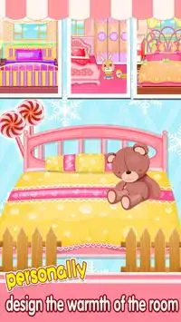 Little fairy room - Fun design Game for Girls Screen Shot 1