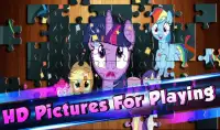 Little Pony Game Puzzle For Kids Screen Shot 2