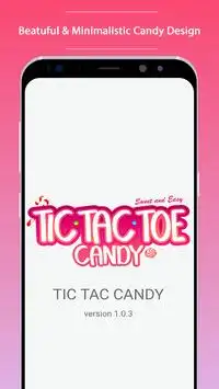 Tic Tac Toe Candy Screen Shot 0