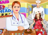 髪とヘッド医師の無料ゲーム Screen Shot 8