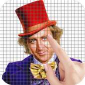 Willy Wonka Color by Number - Pixel Art Game