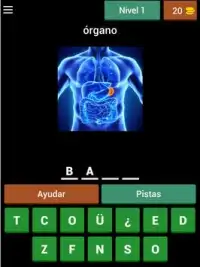 Quiz de Anatomía Screen Shot 7