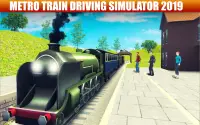 Metro Train Simulator 2019: Euro Train Games Screen Shot 4