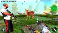 Offline Deer Hunting Games 2020: ปืนเกม Screen Shot 1