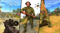 Frontline World War 2 - Fps Survival Shooting Game Screen Shot 0