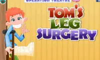 Dokter Tom Leg Bedah Permainan Screen Shot 0
