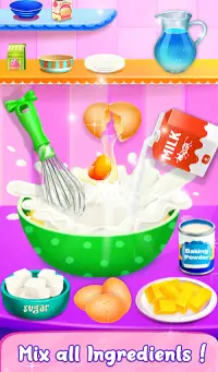 Doll cake decorating Cake Game Screen Shot 1