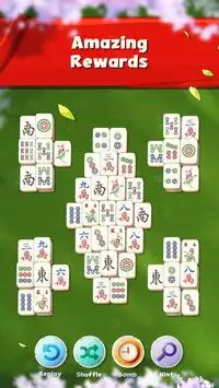 Mahjong Solitaire Free: New Flowers adventure 2020 Screen Shot 4