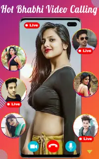 Indian Bhabhi Hot Video Chat, Hot Girls Chat Screen Shot 2