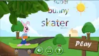 super bunny skater adventure Screen Shot 0