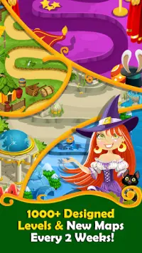 Witchy Wizard: New 2020 Match 3 Games Free No Wifi Screen Shot 2