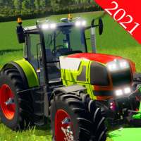 Real Berat Traktor Pertanian Simulator Pemandu 3d