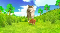 Wild Cat Sim:  Clumsy Kittens! Screen Shot 1