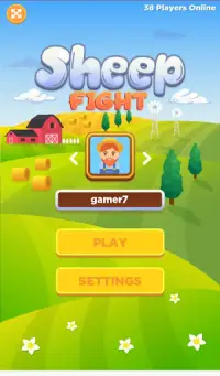 Sheep Fight & Online Game Screen Shot 1