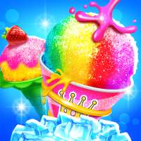 Rainbow Frozen Snowcone Maker - Glitter Desserts