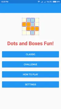 Dots and Boxes Fun Screen Shot 0