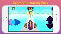 Super 3D Running Ball  Extreme Fun Race 3D Screen Shot 0