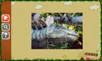 Jigsaw Dinosaurus permainan un Screen Shot 1