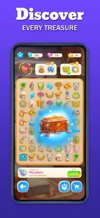 Merge Treasure Hunt－Match game Screen Shot 4