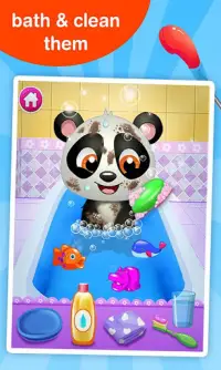 Sweet Baby Panda Daycare Story Screen Shot 1