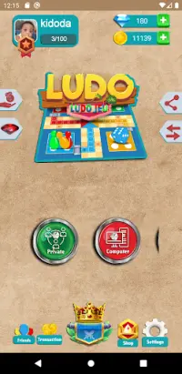 Ludo Game : Ludo Jeu de six Screen Shot 2